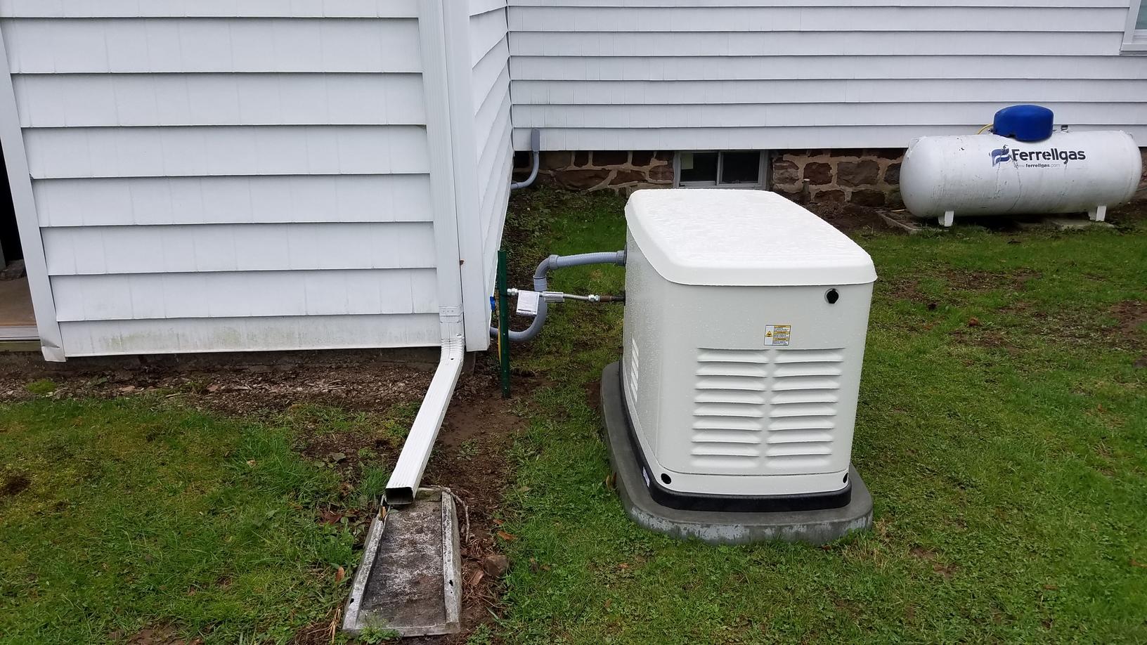 Generator installation process in London